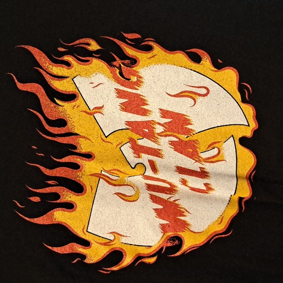 Mens medium black wu-tang clan tshirt like new - Picture 2 of 5
